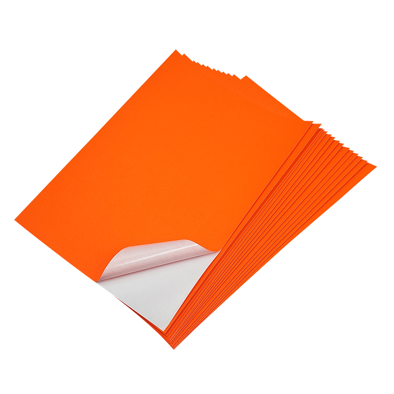 Self Adhesive Fluorescent Paper Glassine Liner in Roll Or Sheet