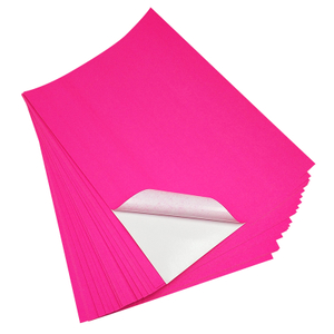 Self Adhesive Fluorescent Paper Glassine Liner in Roll Or Sheet