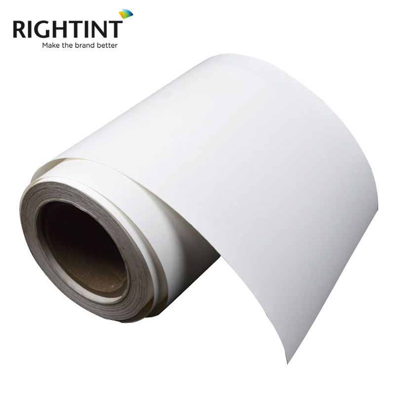 custom size inkjet printable matt white self adhesive pp