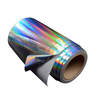 PP / PET / PVC Self Adhesive Holographic Film In Roll Or Sheet