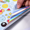 Self Adhesive Holographic Sticker Vinyl Roll for Inkjet Printers